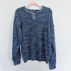 Willow Bay Blue knit sweater